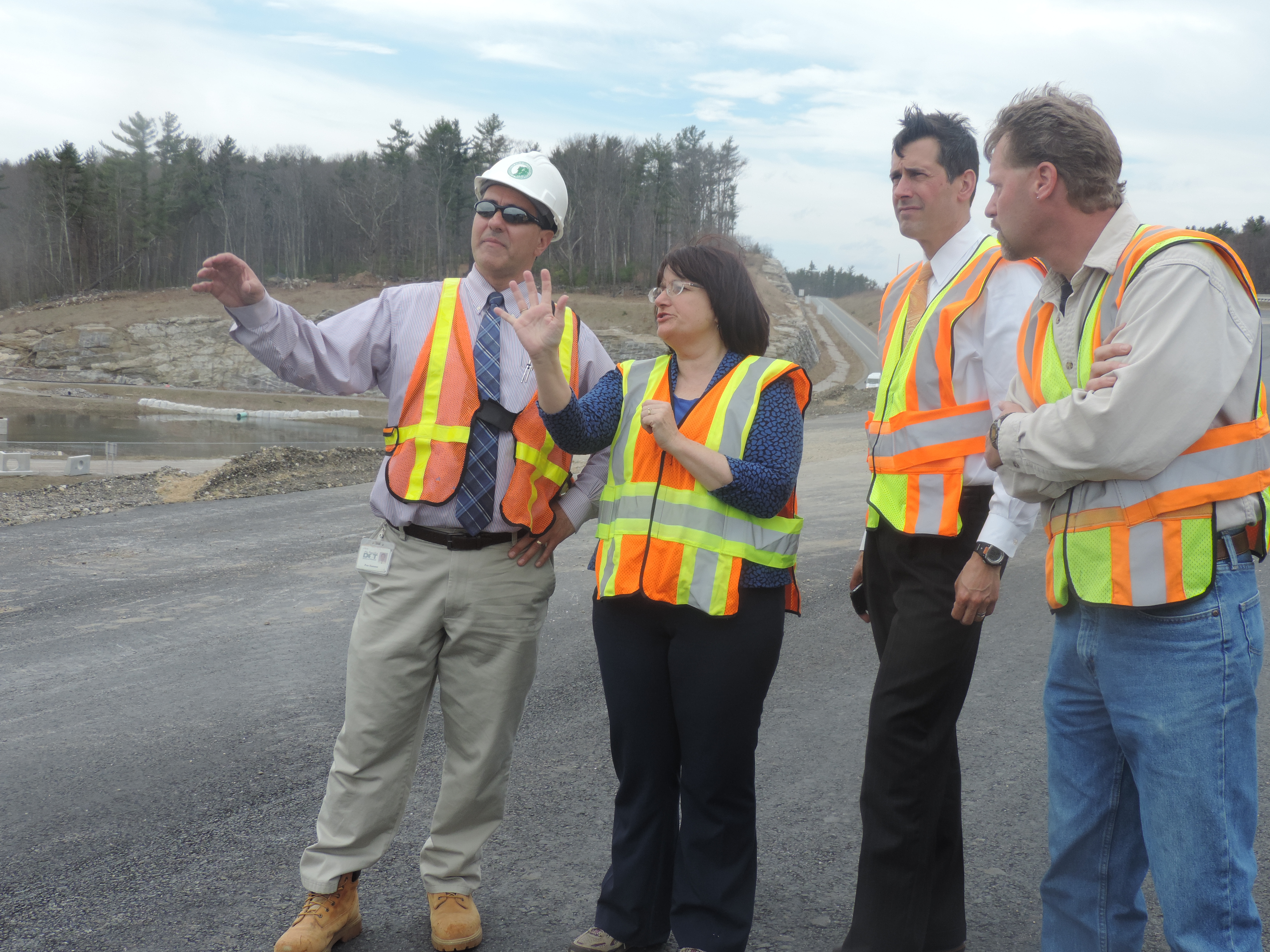  (Monday, April 14, 2014 | Congresswoman Kuster hears from New Hampshire Department of Transportation officials about the importance of funding for the I-93 expansion.)